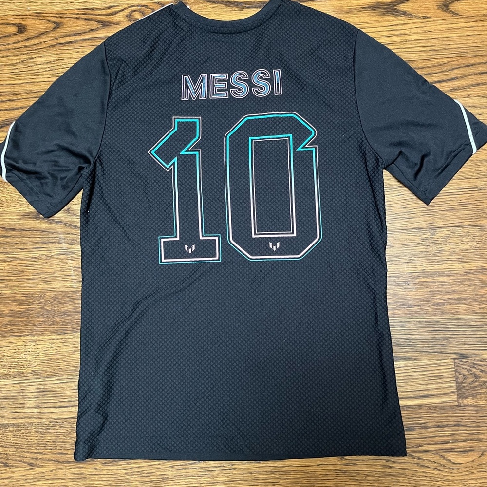 adidas Black Messi 10 Men's Jersey